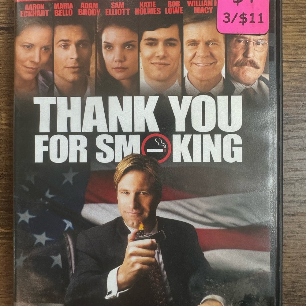 Thank You For Smoking DVD
